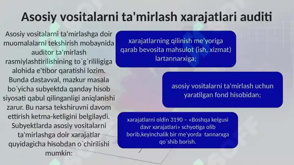 Ijara hisobi auditi 8