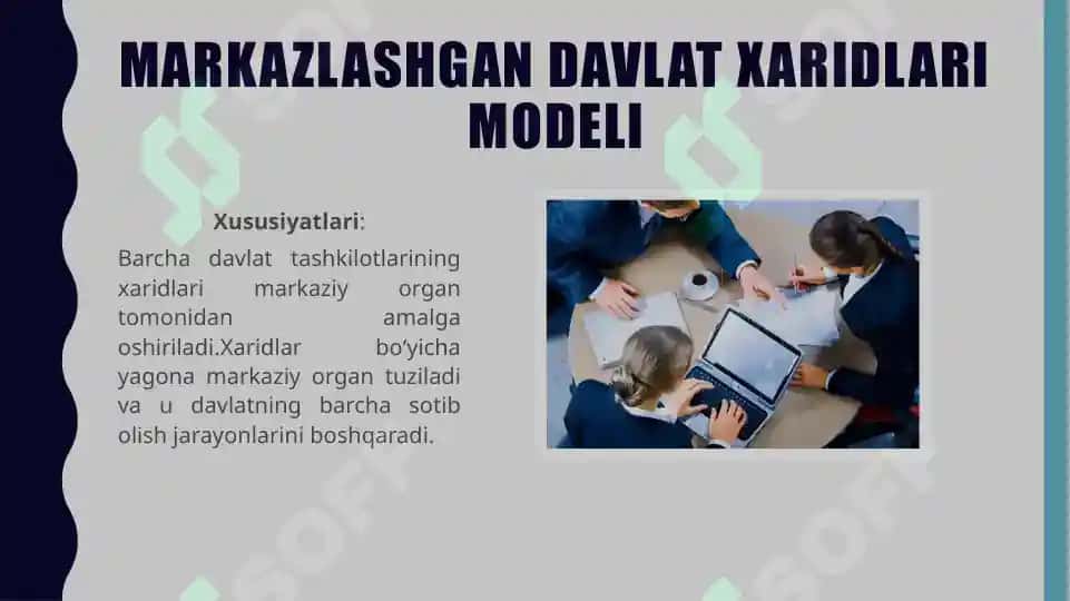 Davlat xaridlarini tashkil etish modellari 3