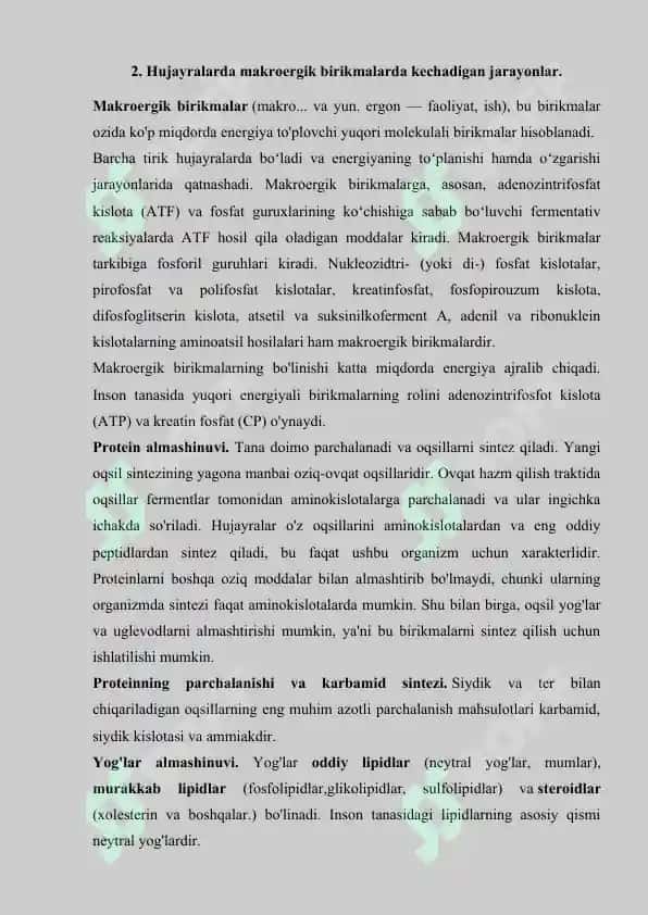 8. Modda va energiya almashinuvi. Referat 7 bet. 3