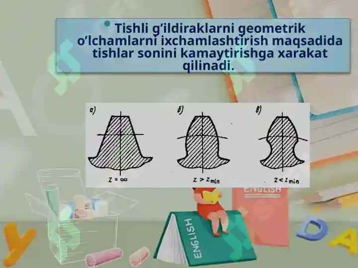 O’QUVCHILARGA CHERVYAKLI VA REYKALI UZATMALARNI CHIZISH TARTIBINI O’RGATISH 7