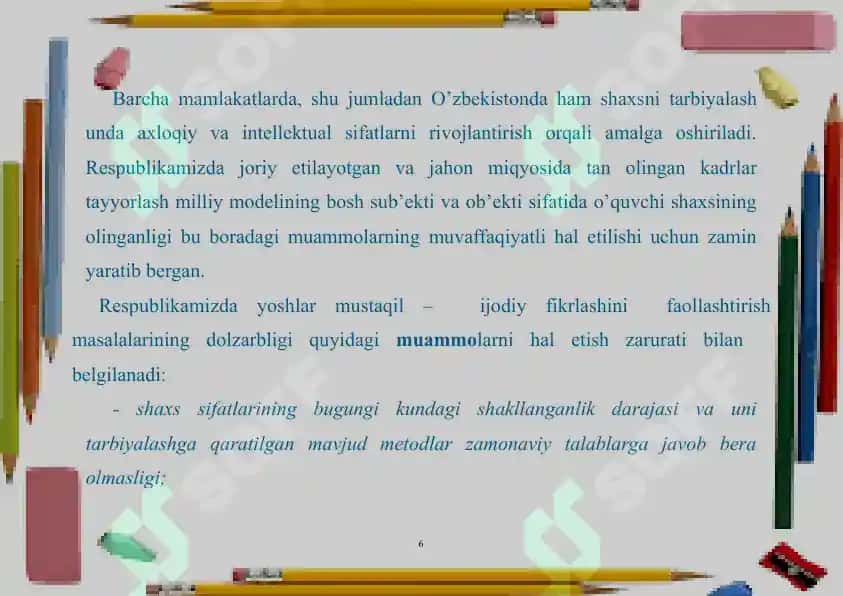 O’QUVCHILАR  TЕХNIK IJОDKОRLIGI MAZMUNINI ASOSIY YO’NALISHLARINI RIVOJLANTIRISH 7