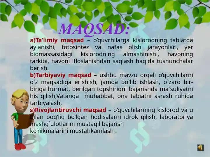 Kimyo  o’qitishning ta’limiy funksiyasini slaydlar orqali yoritib berish 4