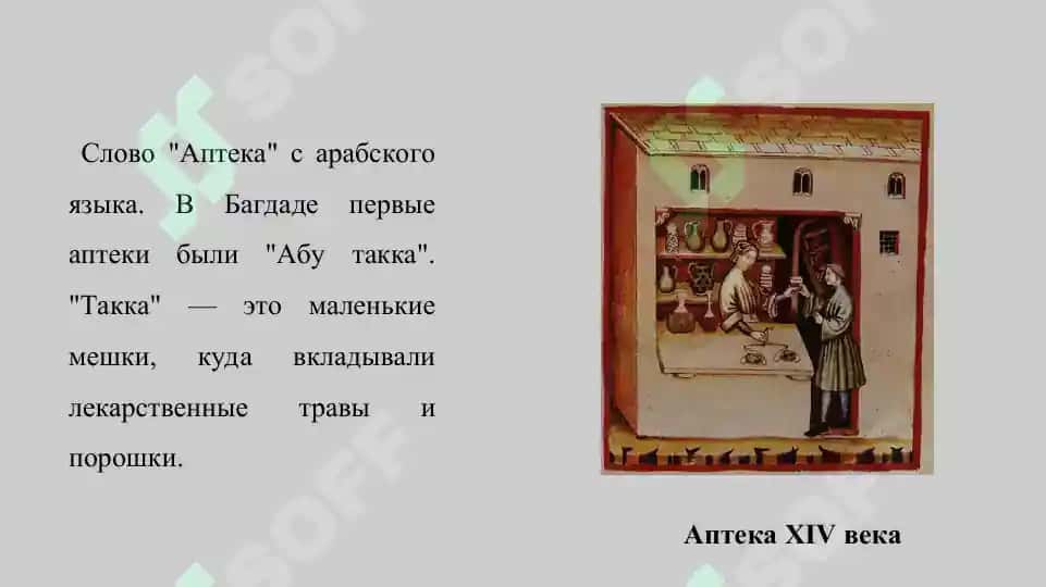 4. Виды аптек и их деятельность в зарубежных странах. Презентация 14 листов. 4