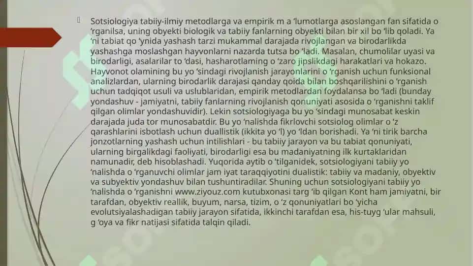 Hozirgi zamonda o ‘zbek jamiyati rivojining sotsiomadaniy xususiyatlar 2
