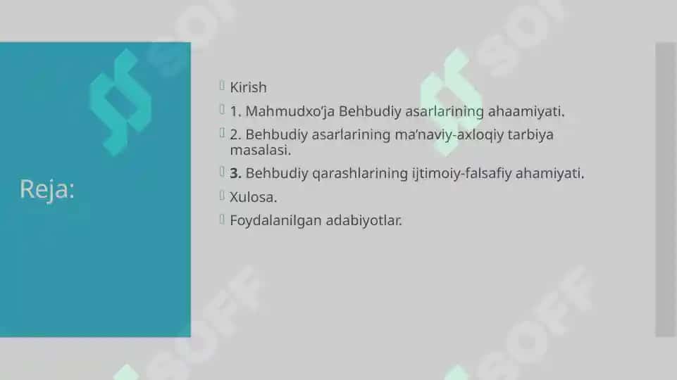 Mahmudxo'ja Behbudiyning publitsistik asarlari tahlili 2