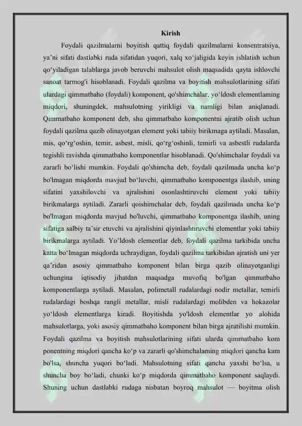 Flatatsion mashinalarning turlari. Mehanik flatatsion mashinalar ularni turlari. 2