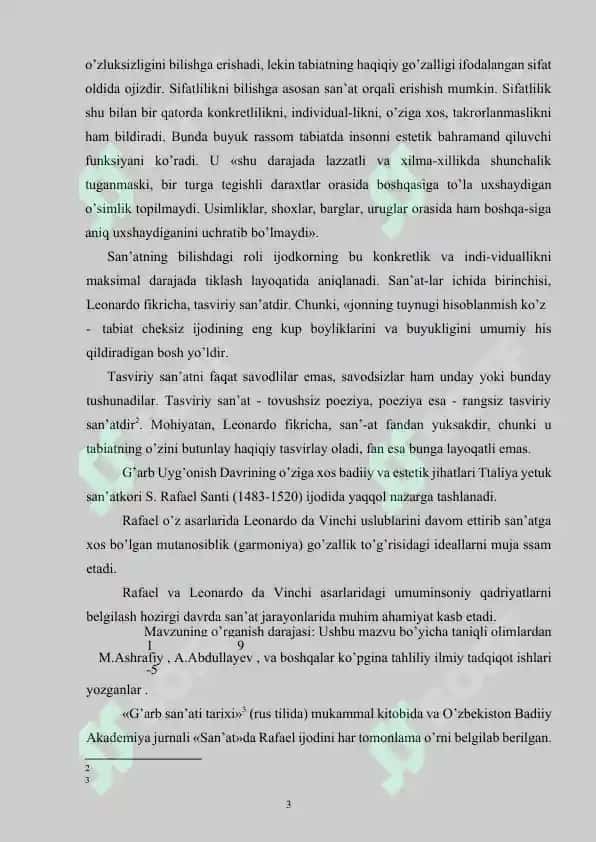Uygʻonish davri san'ati 3