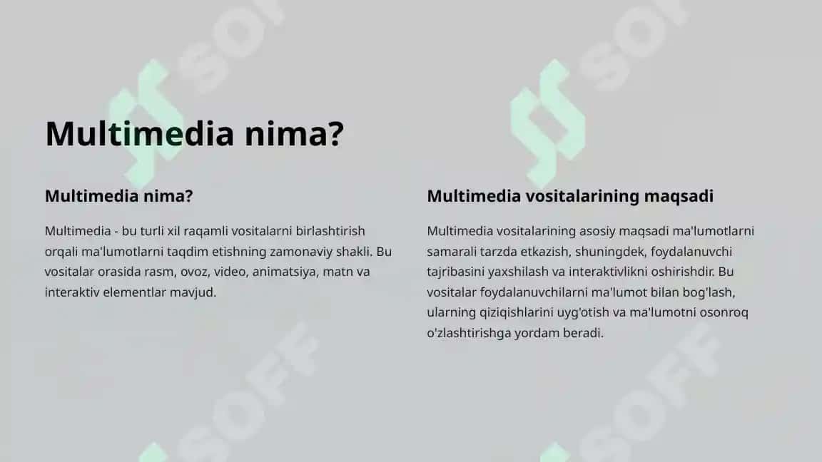 Multimedia vositalari 2