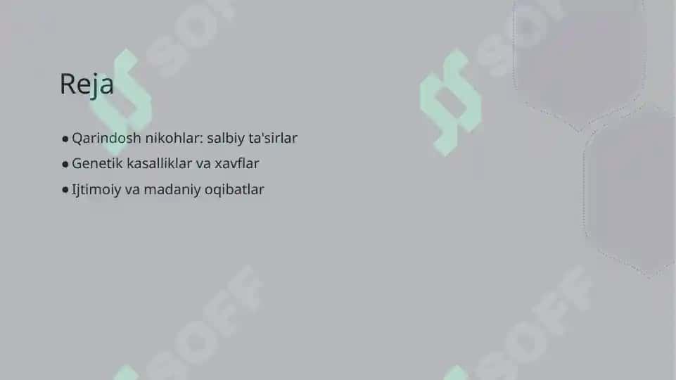 Qarindosh urugʻlar oʻrtasidagi nikohning salbiy oqibatlari 2