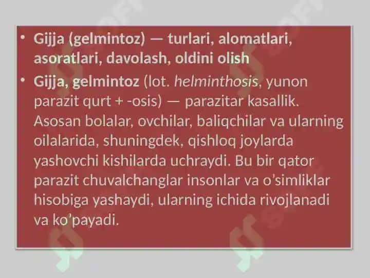 Odam gelmintoz kasalliklari 3
