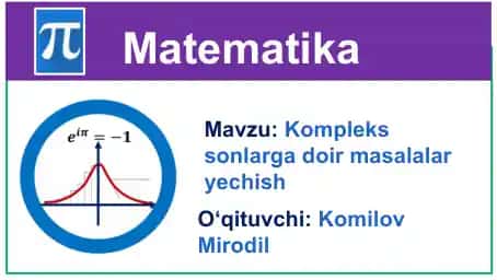 14-dars-Kompleks-sonlar-1 1