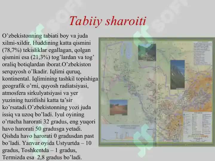 O’zbekiston Respublikasi haqida taqdimot 3