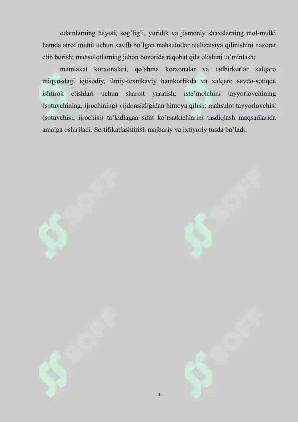 ISO 9000 seriyali standartlarga muvofiq sifat jihatlarini ishlab chiqish 3