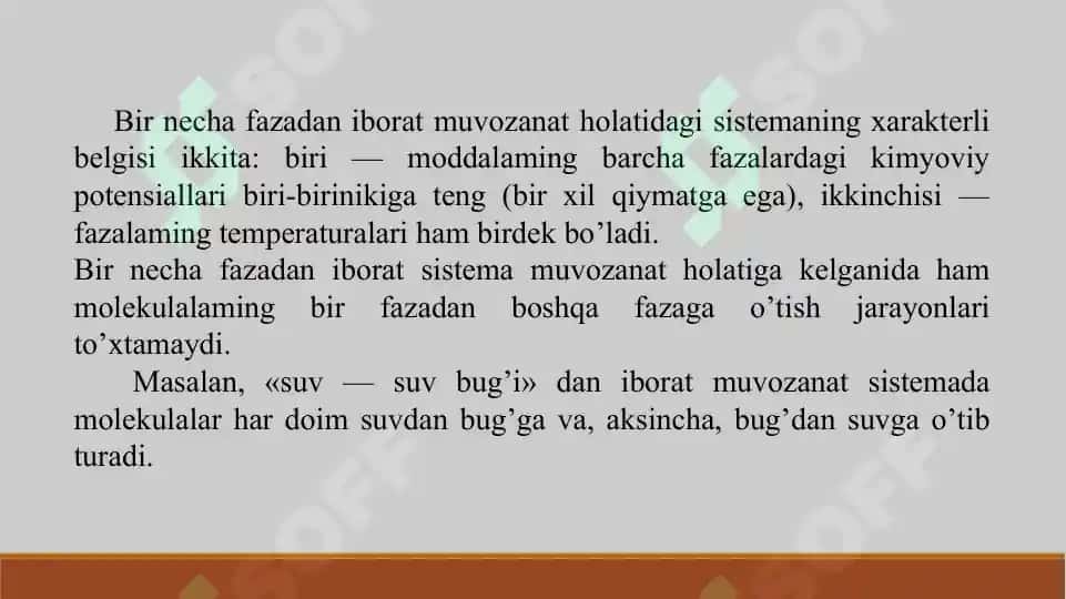 3. Bir komponеntli sistеmalar (oltingugurt) uchun holat diagrammasi.  Taqdimot 10 bet. 4