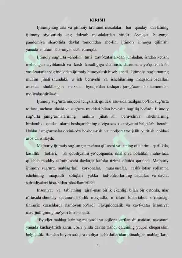 Sug’urta faoliyatini standartlashtirish 2