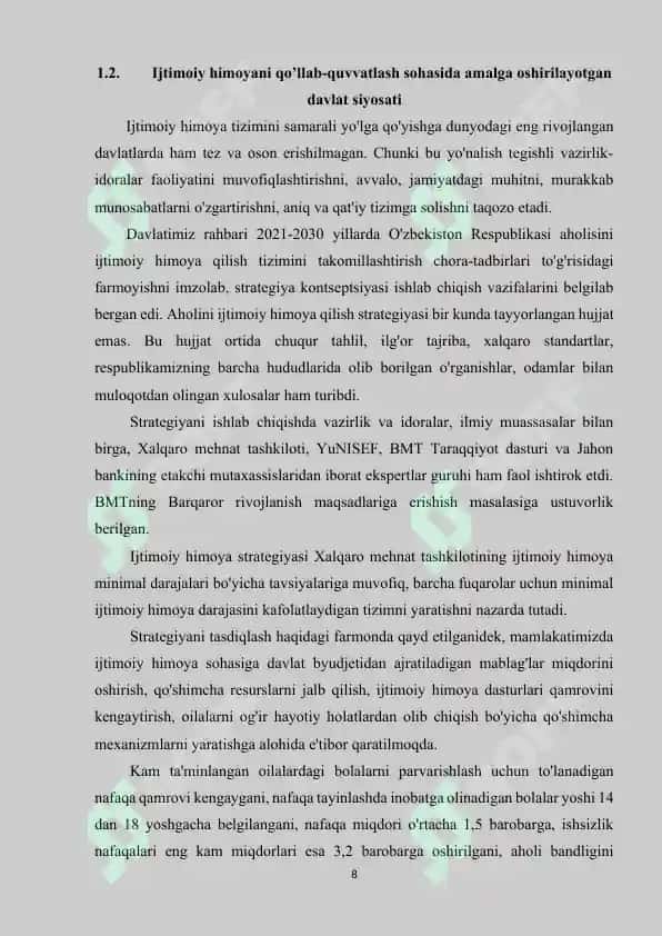Bolalar shaharchasining faoliyat yuritish tartibi va uning huquqiy asoslari 8