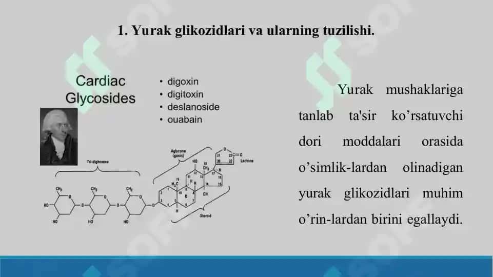 Yurak glikozidlari miqdorini aniqlashning zamonaviy usullari. Taqdimot 15 bet 3