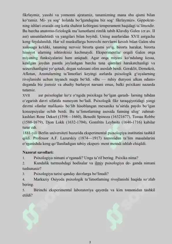 Psixologiya fanidan o‘quv qo‘llanma 3