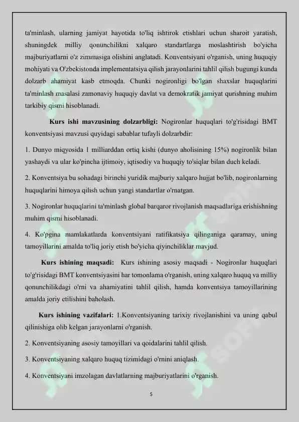 Birlashgan Millatlar Tashkilotining Nogironlar huquqlari to'g'risidagi konvensiyas 5