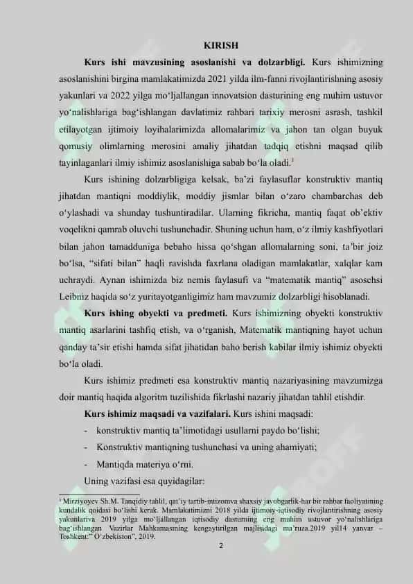 KONSTRUKTIV MANTIQNING MOHIYATI VA ILMIY BILISHDAGI O‘RNI 2