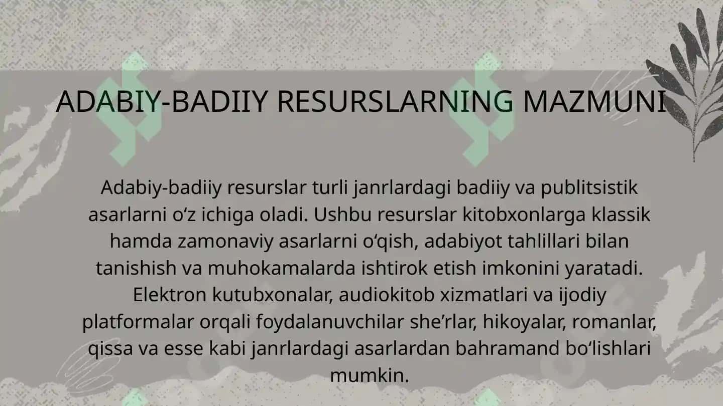 Internetdagi axborot resurslarining turlari 3