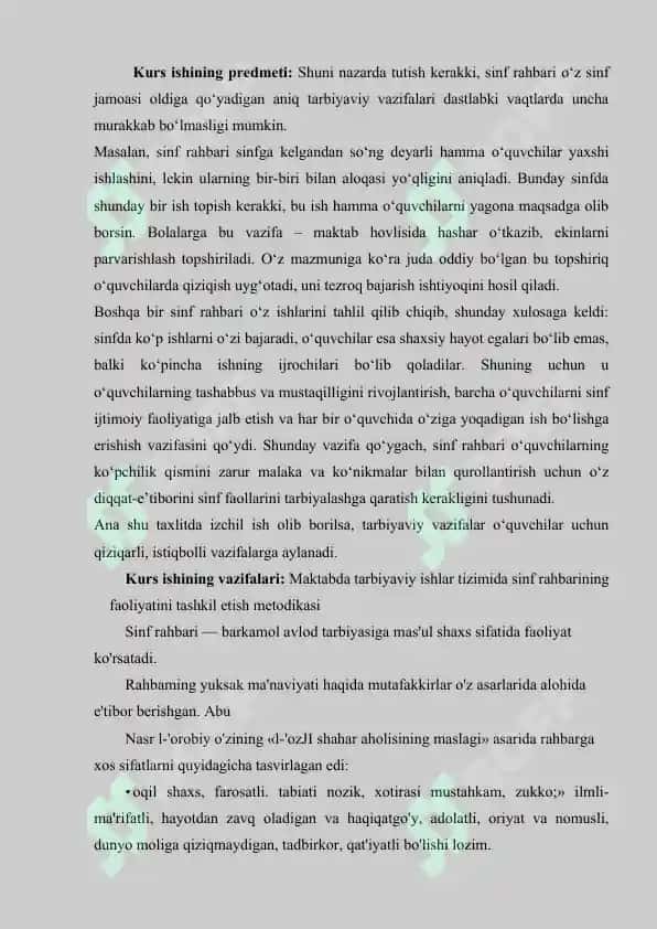 Sinf rahbari ishini tashkil etish metodikasi.doc 3