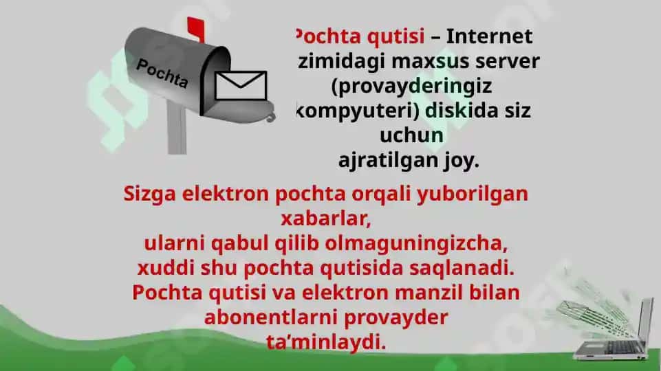 Internet elektron pochta xizmatlari 7
