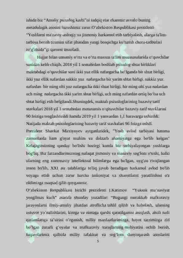 Amaliy psixologning huquq va majburiyatlari 6