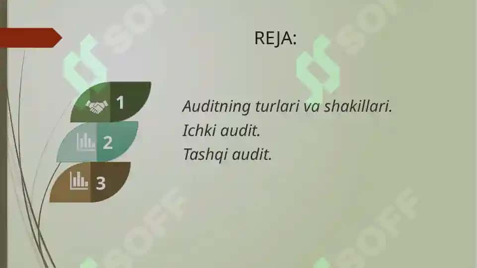 Audit oraliq tekshruvlarning turlari va shakillari ppt slayd 2