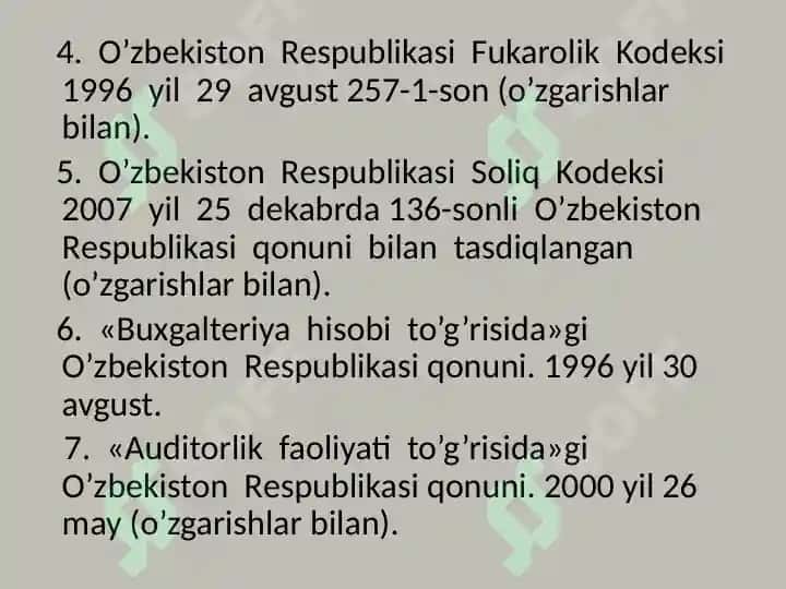 Mahsulotlarni sotilishi va undan ko'rilgan moliyaviy natijalar auditning xususiyatlari 4