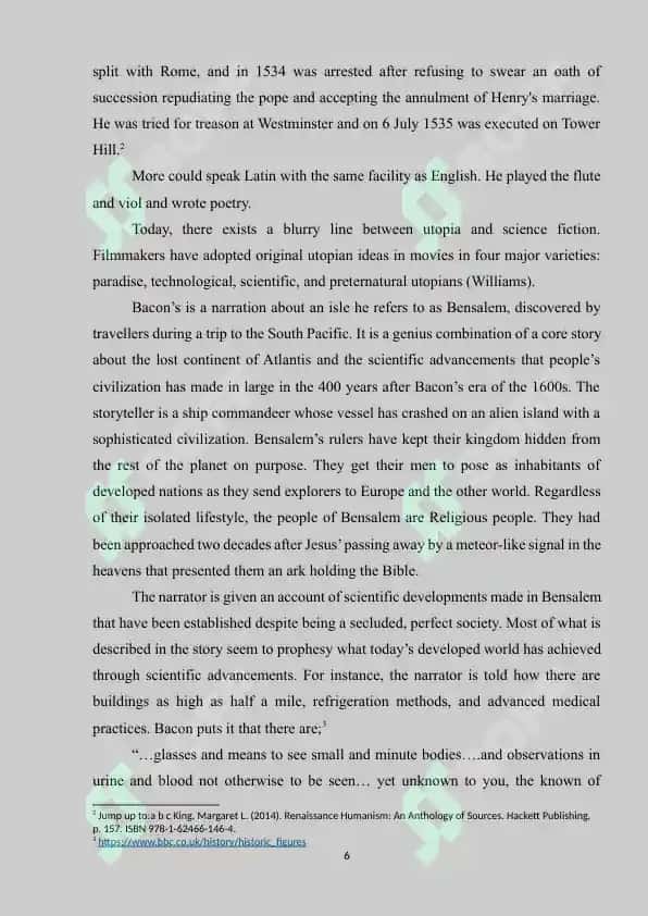 THOMAS MORE NOVELS AND ITS PHILOSOPIC MEANING 6