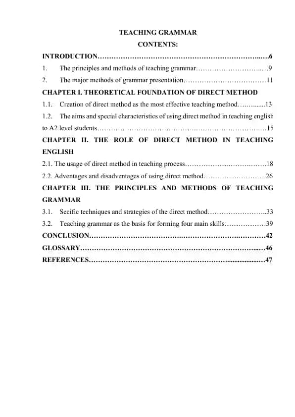 Teaching grammar 1