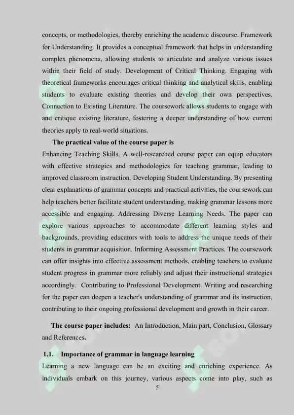 Teaching Grammar Strategies 5