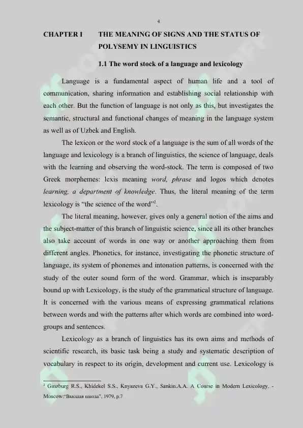 Polysemy 4
