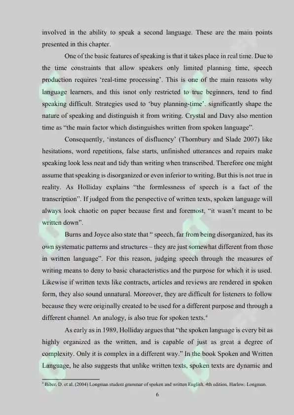 THEORITICAL FOUNDATION OF TEACHING SPEAKING SKILLS 6