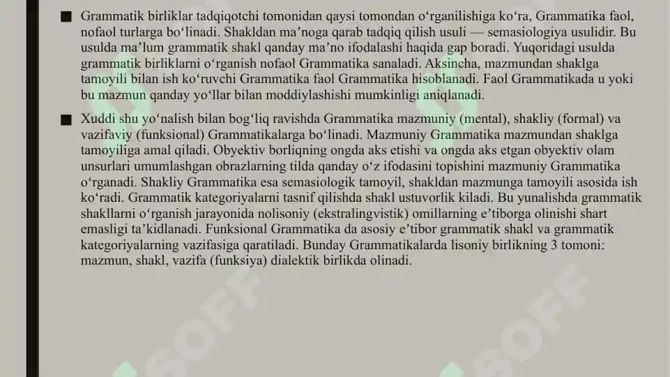Grammatika va uning turlari 4