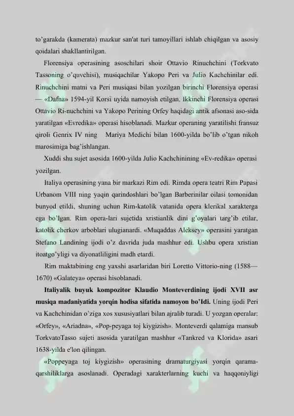 Xorijiy  musiqa  rivoji 4