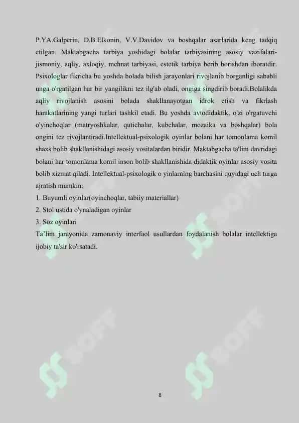 Mavzu:Matematikaning fan va o’quv predmeti sifatidagi taraqqiyot bosqichlari, har bir bosqichga xos maqsadi va vazifalari. Ularning hayotga tadbiqi. 8