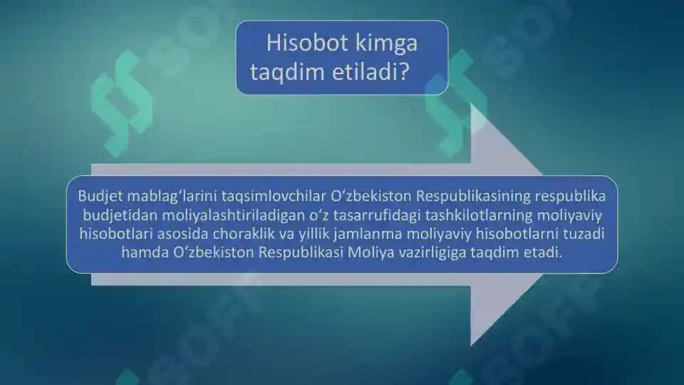 Budjet hisobi va hisoboti 5