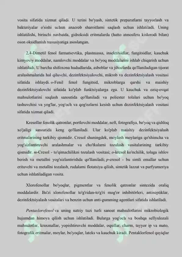 FENOL BIRIKMALAR 3