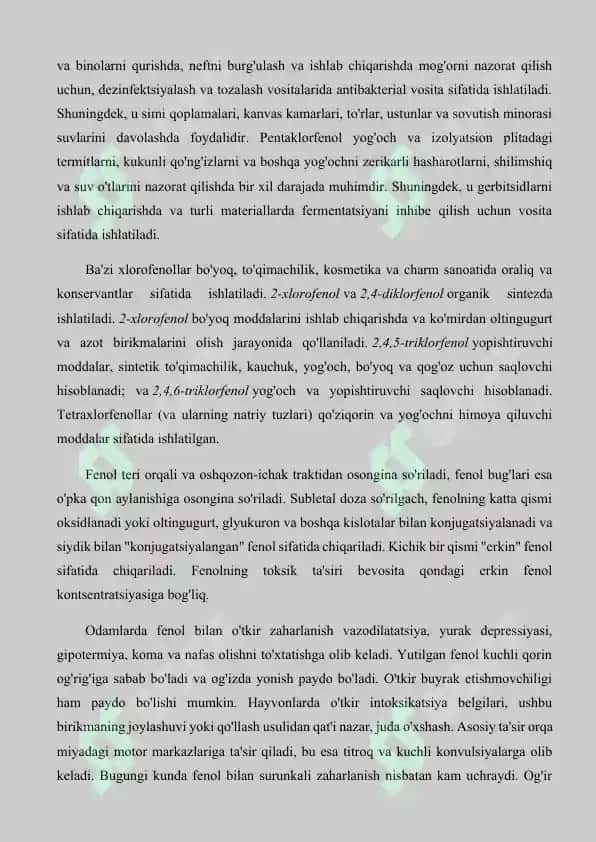 FENOL BIRIKMALAR 4