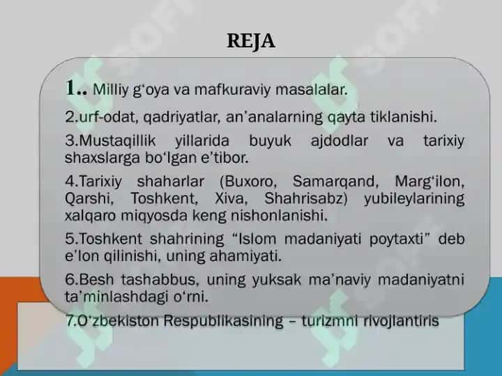 Ma’naviy hayotdagi o’zgarishlar, madaniy taraqqiyot 2