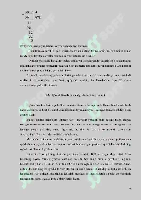 2-sinf o'quvchilarida og'zaki va yozma hisoblashni shakllantirish metodlari 6
