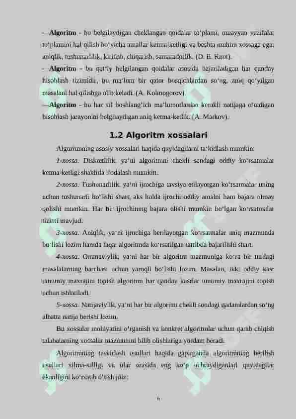 Algoritmning murakkabligi 6