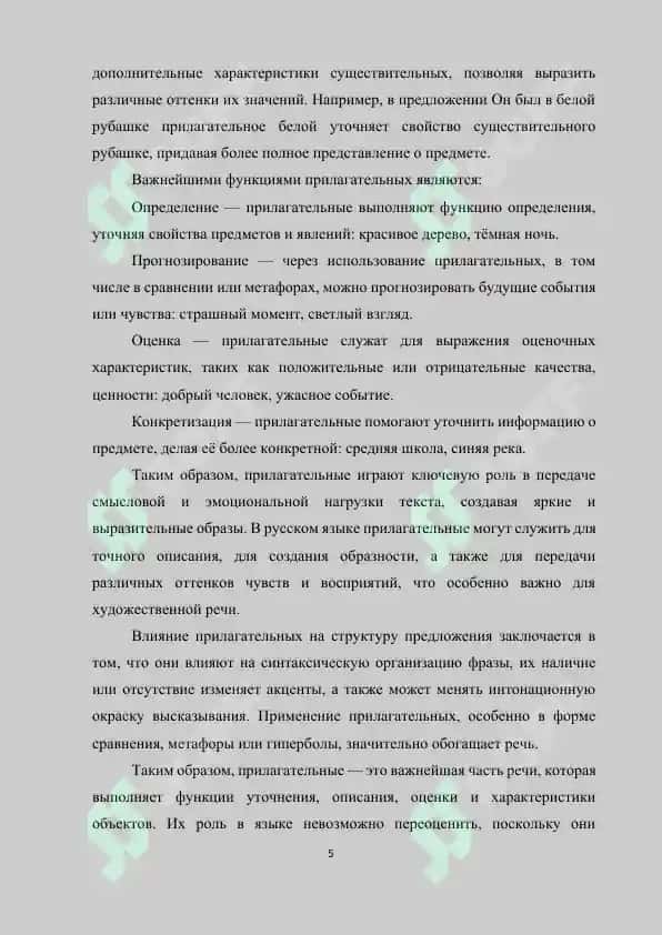Адъективное склонение в истории русского языка 5