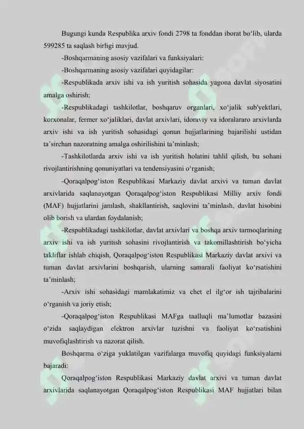 Qoraqalpog‘iston Respublikasi Markaziy davlat arxivi 4