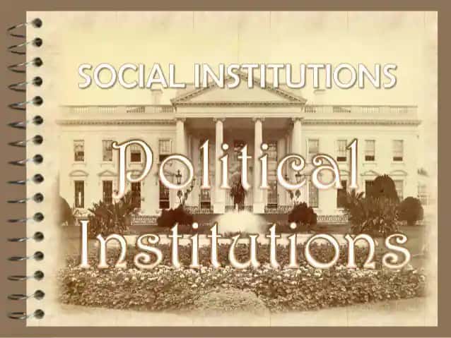 Politics and the Public Institutions 1