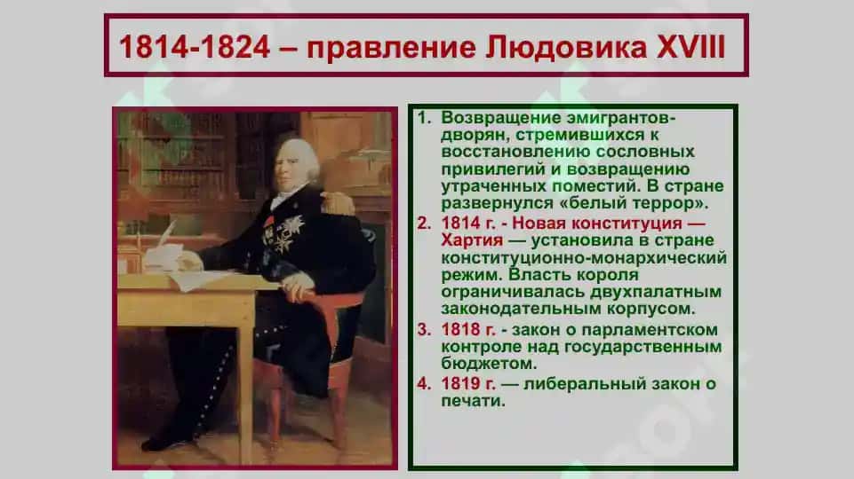 Консульство и Реставрация XIX века 3