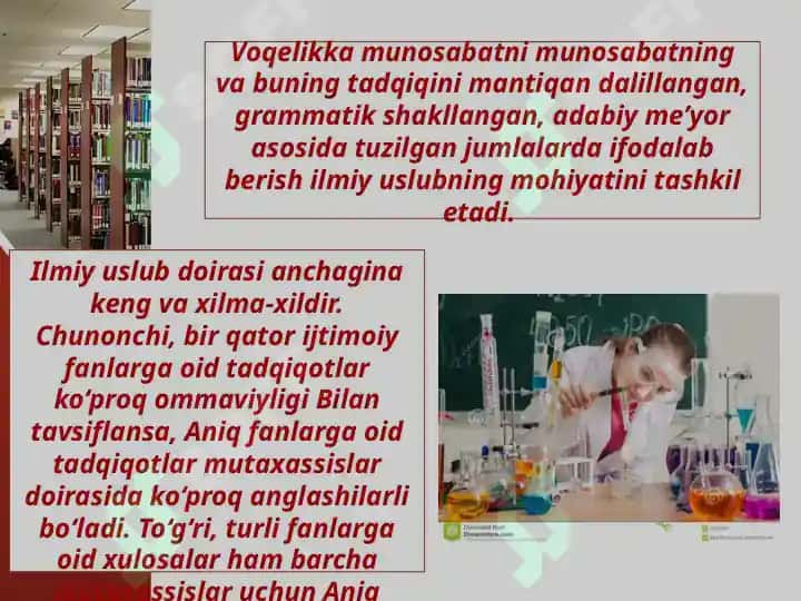 Ilmiy uslub va uning xususiyatlari 3