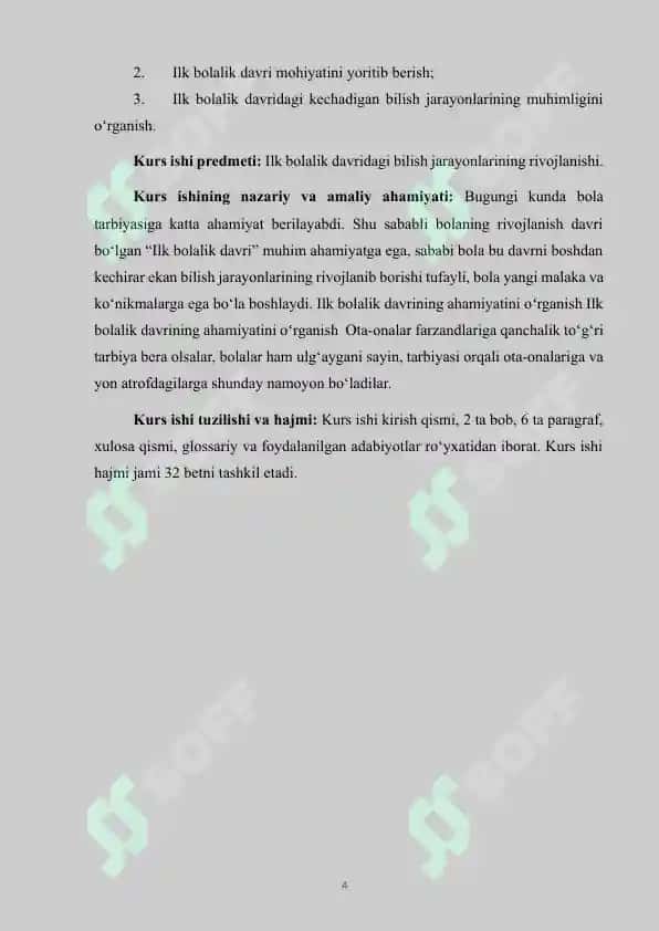 ILK BOLALIK DAVRIDA BILISH JARAYONLARNI RIVOJLANISHINING O‘ZIGA XOSLIGI 4